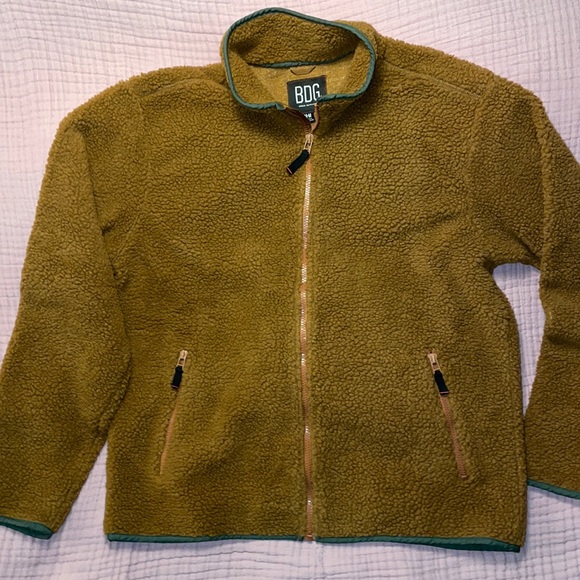 Urban Outfitters Other - UO BDG Sherpa Fleece Brown Mens M